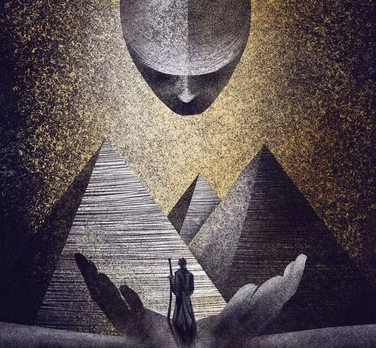 hombre alquimista en busca de sus sueños