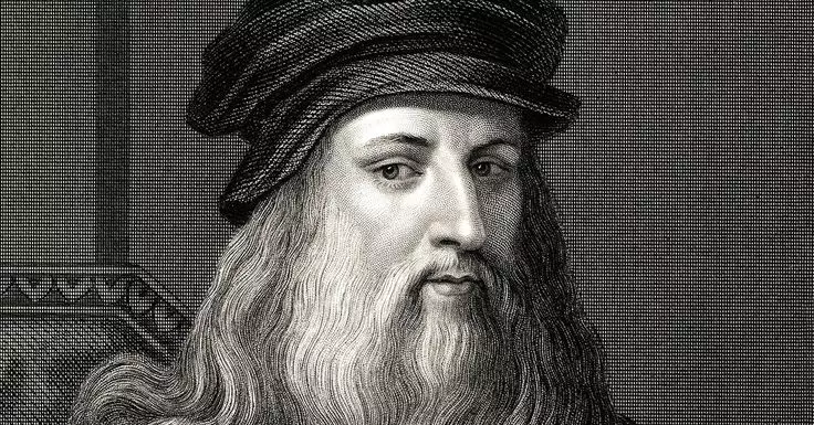 leonardo da vinci dibujado digitalmente