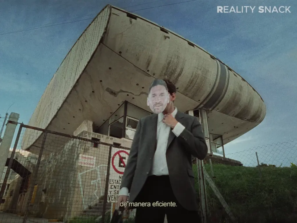 hombre cansado sintiendose campeón como messi