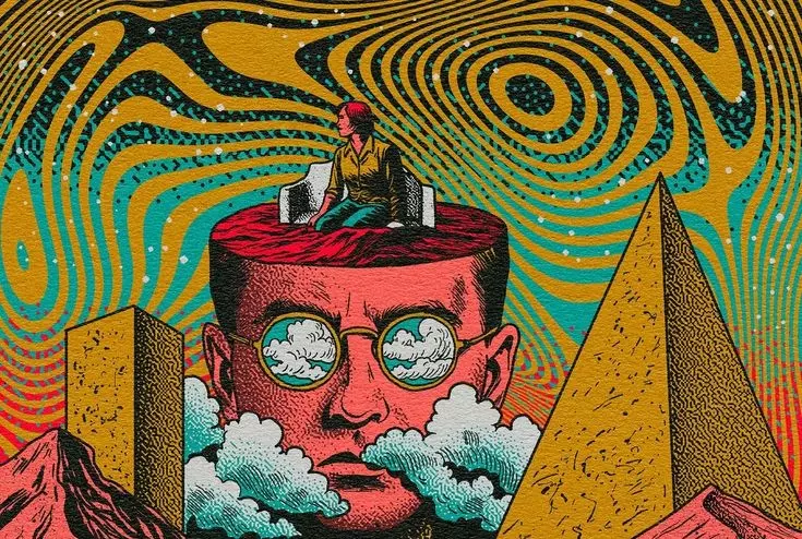 interiorización visual de los psicodelicos