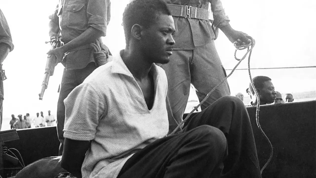Patrice lumumba captura por los soldados del congo