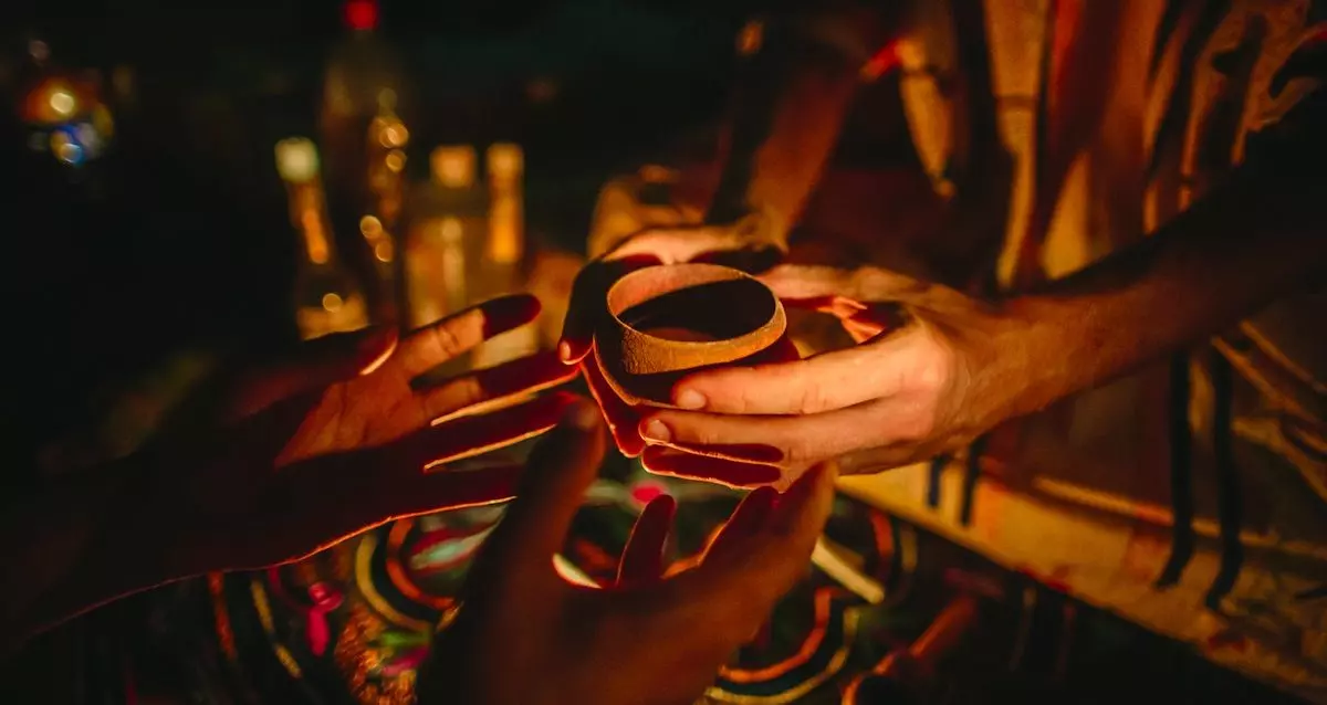 Ritual de Yage, de mano a mano