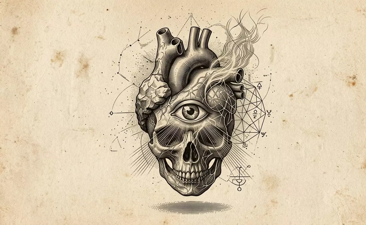 Representación Psique, neurosis, golgota